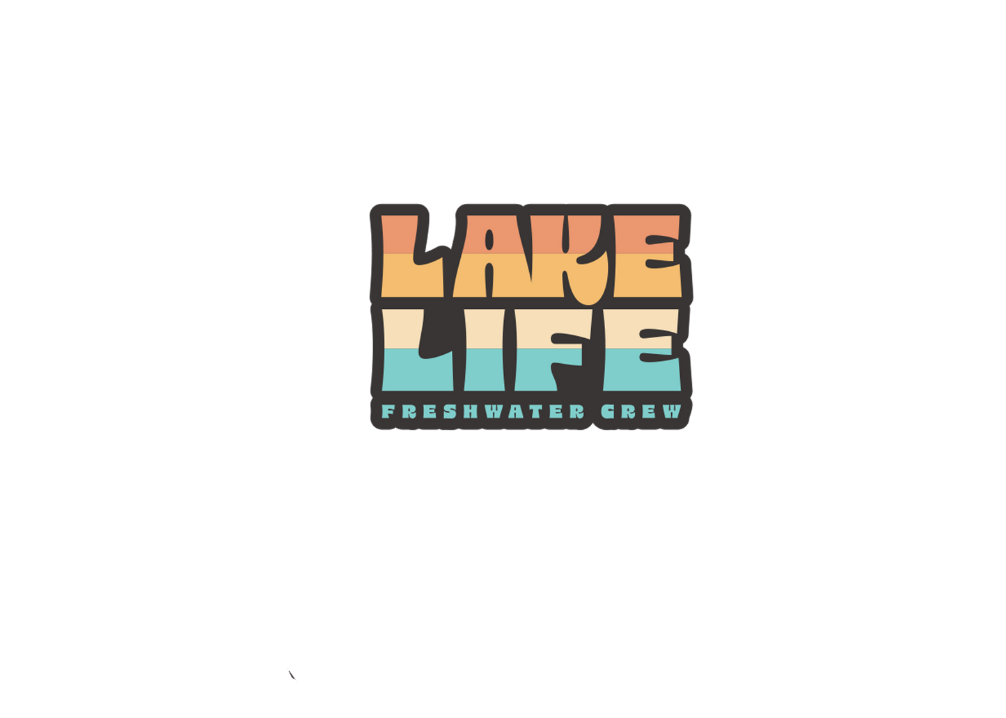 Lake Life Sticker